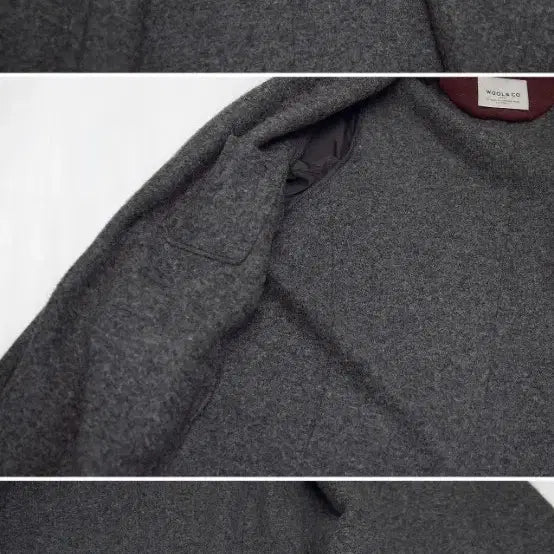 [BUNJANG] Wool & Co By Series Wool Felt Coat Jacket (M) / 울앤코 바이 시리즈 이태리 메이드 울펠트 코트 자켓 (M / 100+)