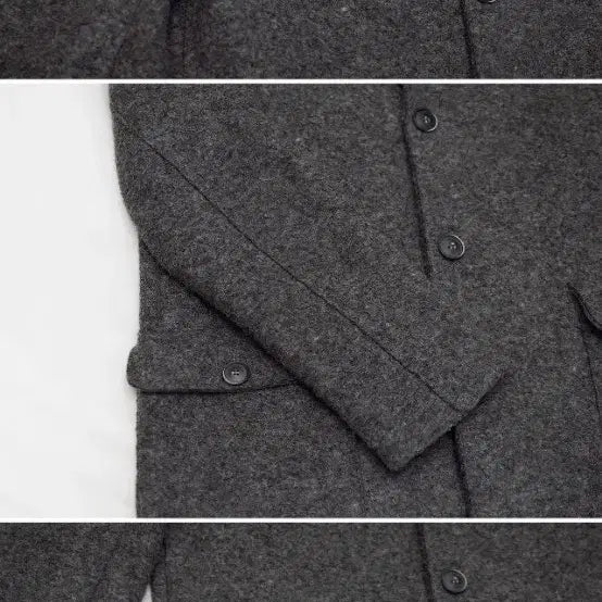 [BUNJANG] Wool & Co By Series Wool Felt Coat Jacket (M) / 울앤코 바이 시리즈 이태리 메이드 울펠트 코트 자켓 (M / 100+)