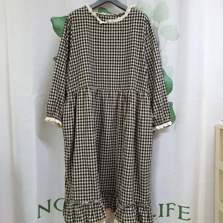 [BUNJANG] Frill Trimmed Dress / 프릴 원피스