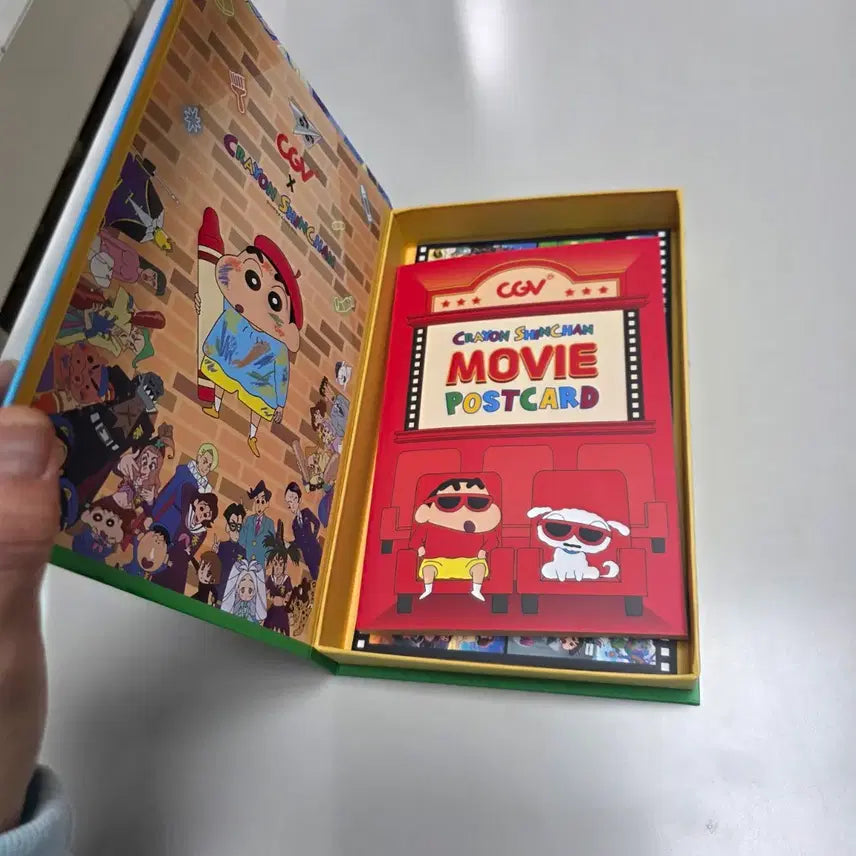 [BUNJANG] Crayon Shin-chan Postcard / CGV 짱구는 못말려 낙서왕국 엽서 (스크레치 미포함)