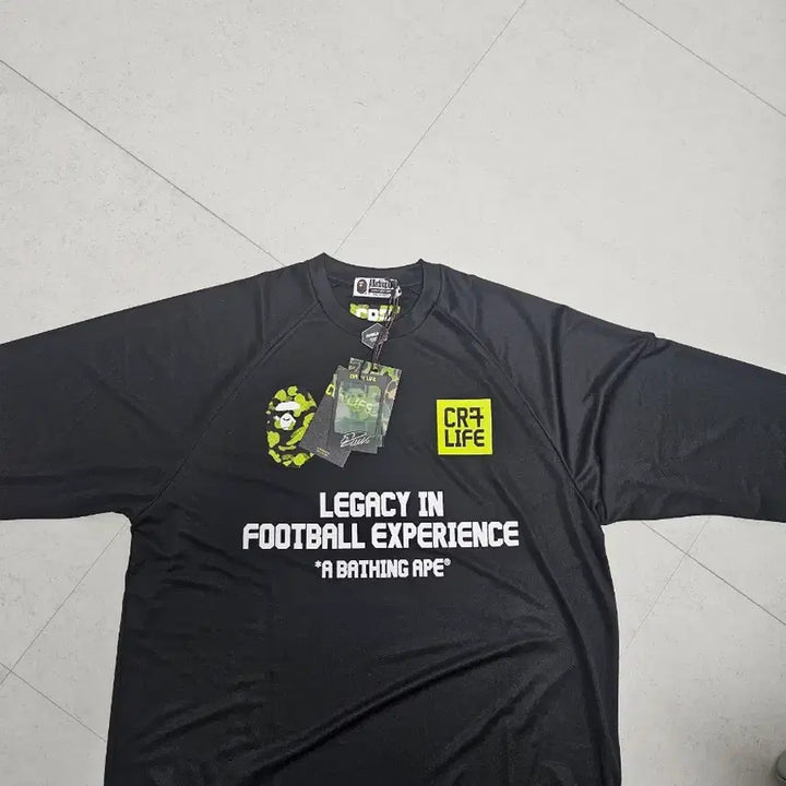 [BUNJANG] BAPE Ronaldo Long Sleeve T-Shirt / 베이프x호날두 콜라보 네고 가능