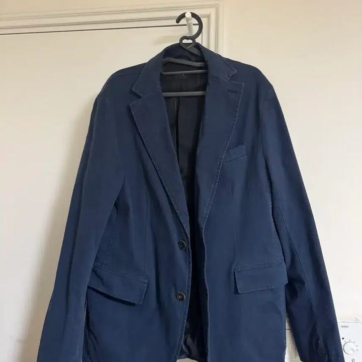 [BUNJANG] Intermezzo Navy Cotton Jacket / 인터메조 네이비 면자켓 110