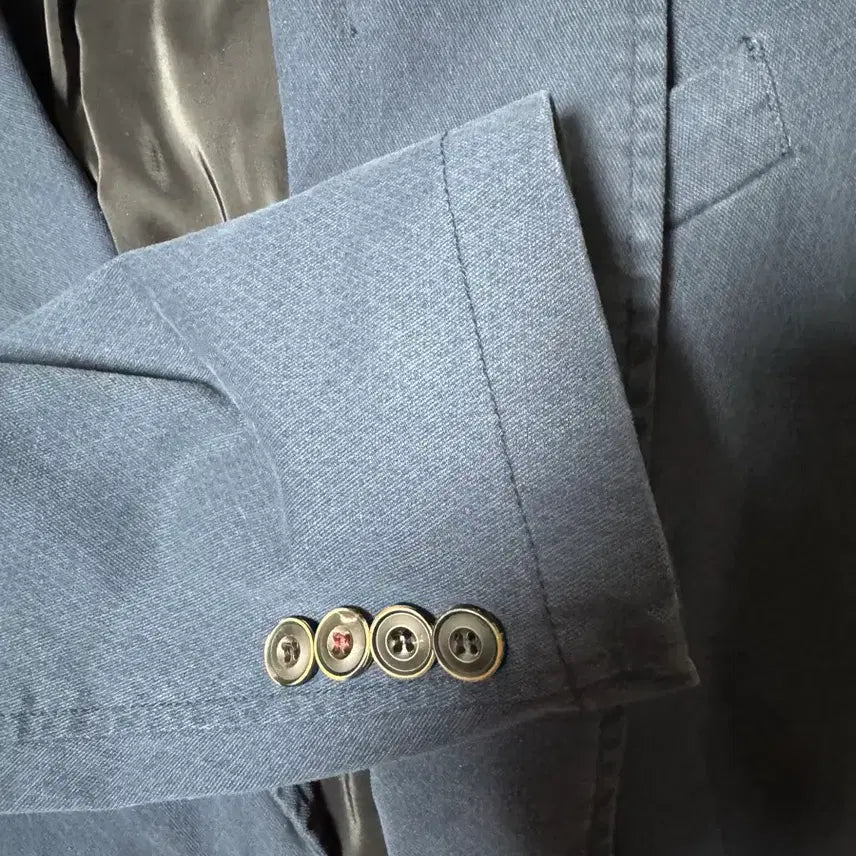 [BUNJANG] Intermezzo Navy Cotton Jacket / 인터메조 네이비 면자켓 110