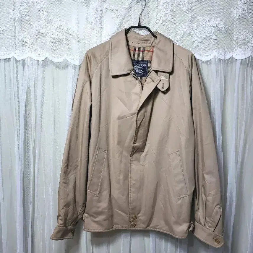 [BUNJANG] Burberry Harrington Jacket (Wool 100% Lining) / 버버리 Harrington 자켓(울100%안감)