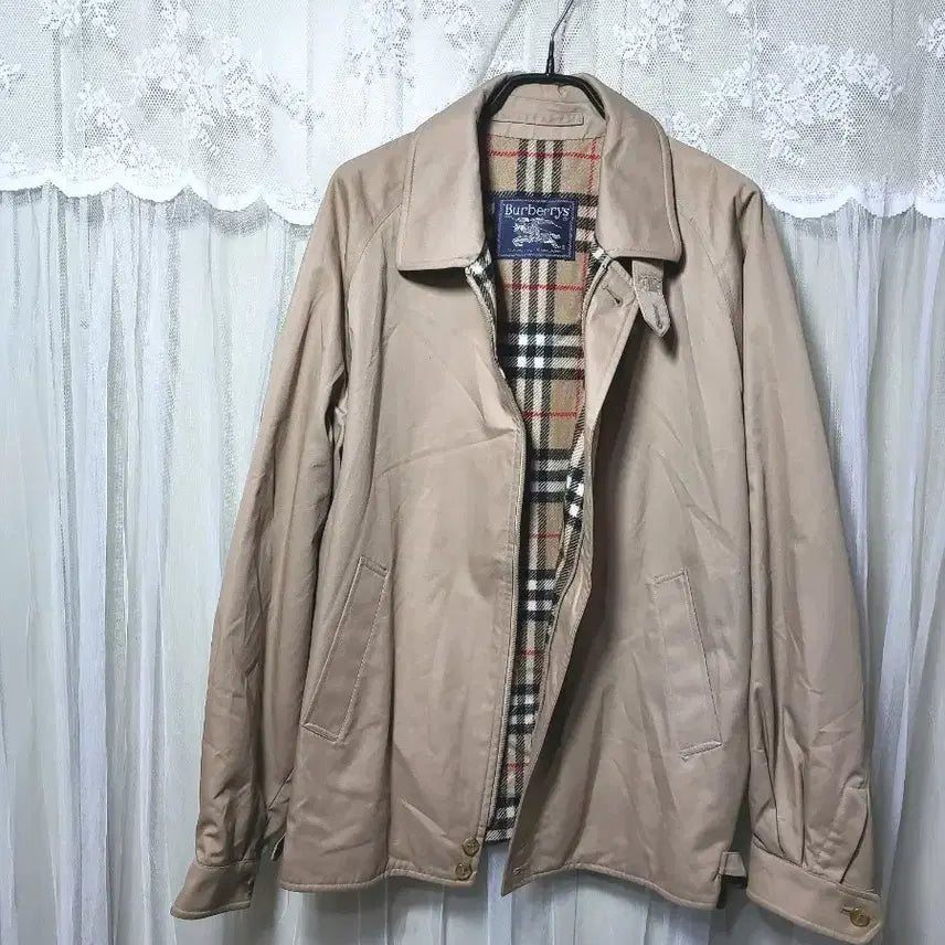 [BUNJANG] Burberry Harrington Jacket (Wool 100% Lining) / 버버리 Harrington 자켓(울100%안감)