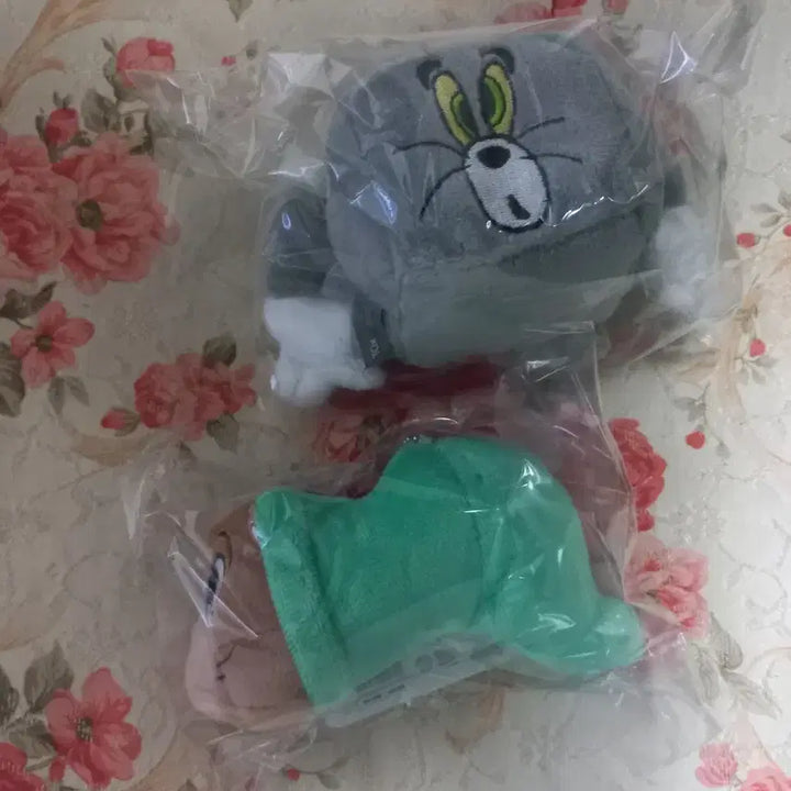 [BUNJANG] Tom and Jerry Plush Keyring / 톰과제리 봉제 키링