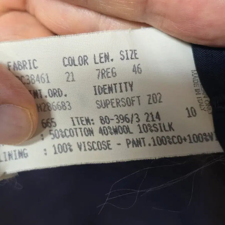 [BUNJANG] Lardini Navy Jacket / 라르디니 네이비 재킷