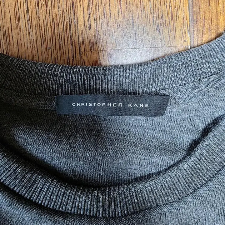 [BUNJANG] Christopher Kane Gray Printed Sweatshirt / 크리스토퍼 케인 맨투맨 티셔츠 그레이