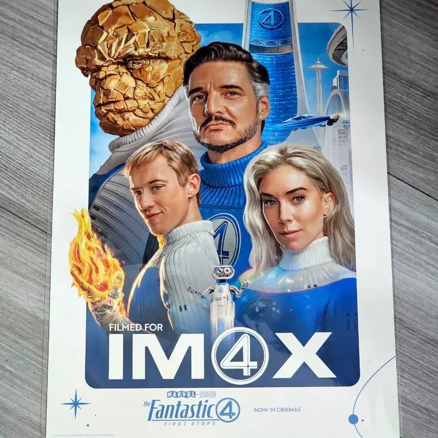 [BUNJANG] Fantastic 4 New Beginning IMAX Poster / 판타스틱4 새로운 출발 아이맥스 A3 포스터