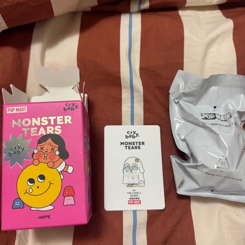 [BUNJANG] Pop Mart Crybaby Monster Tears Random Figure / 팝마트 크라이베이비 몬스터 티어스 랜덤 피규어