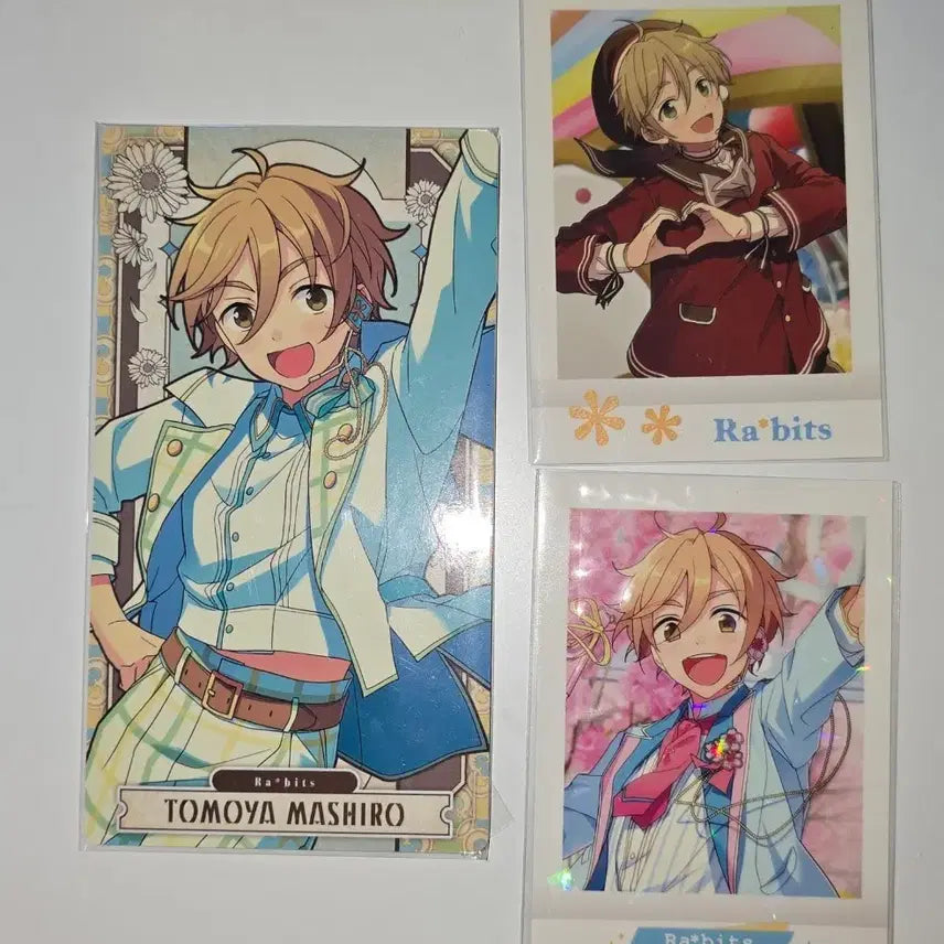 [BUNJANG] Ensemble Stars Mashiro Tomoya Arcana &amp; Photoshot Cards Bundle / 앙상블스타즈 앙스타 마시로 토모야 라빗츠 아르카나 파샷츠