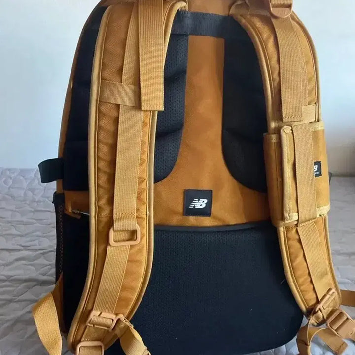 [BUNJANG] New Balance Brown Backpack / 뉴발란스 브라운 책가방 백팩