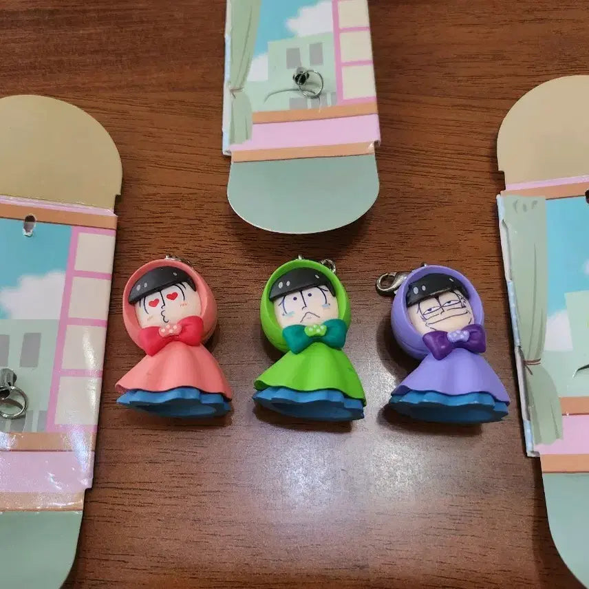 [BUNJANG] Osomatsu-san Terukoto Ubi Keyring Bundle Set / 오소마츠상 테루코토 테루콧토 우비 키링 일괄
