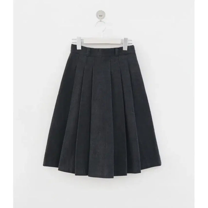 [BUNJANG] Aftermonday Denim Pleated Midi Skirt / 에프터먼데이 데님 플리츠 미디 스커트 흑청 s