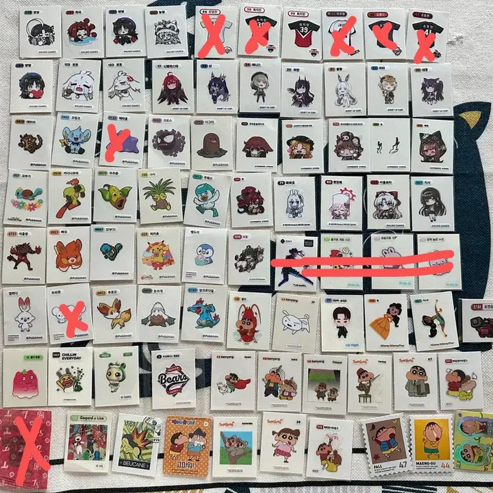 [BUNJANG] Various Defect Stickers / 각종 하자 띠부씰