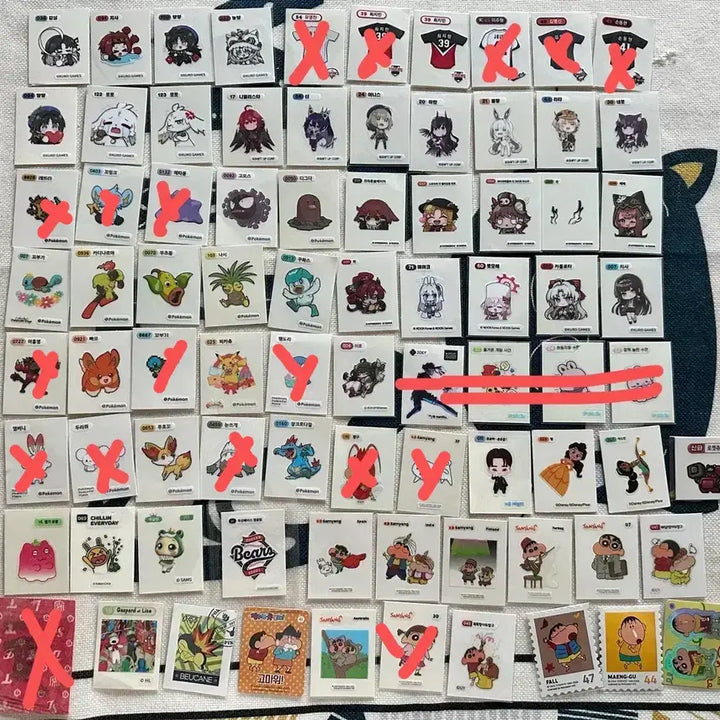 [BUNJANG] Various Defect Stickers / 각종 하자 띠부씰