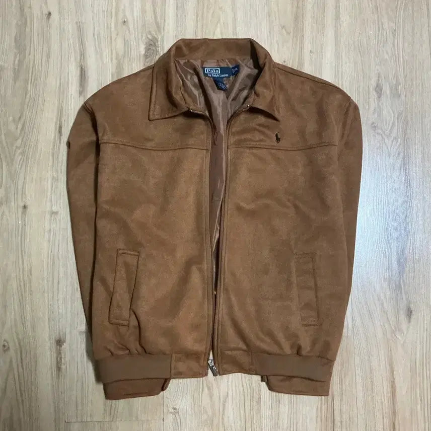 [BUNJANG] Polo Ralph Lauren Suede Jacket / 폴로 랄프로렌 스웨이드 자켓