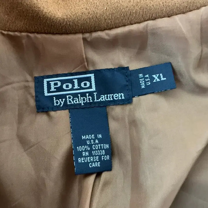 [BUNJANG] Polo Ralph Lauren Suede Jacket / 폴로 랄프로렌 스웨이드 자켓