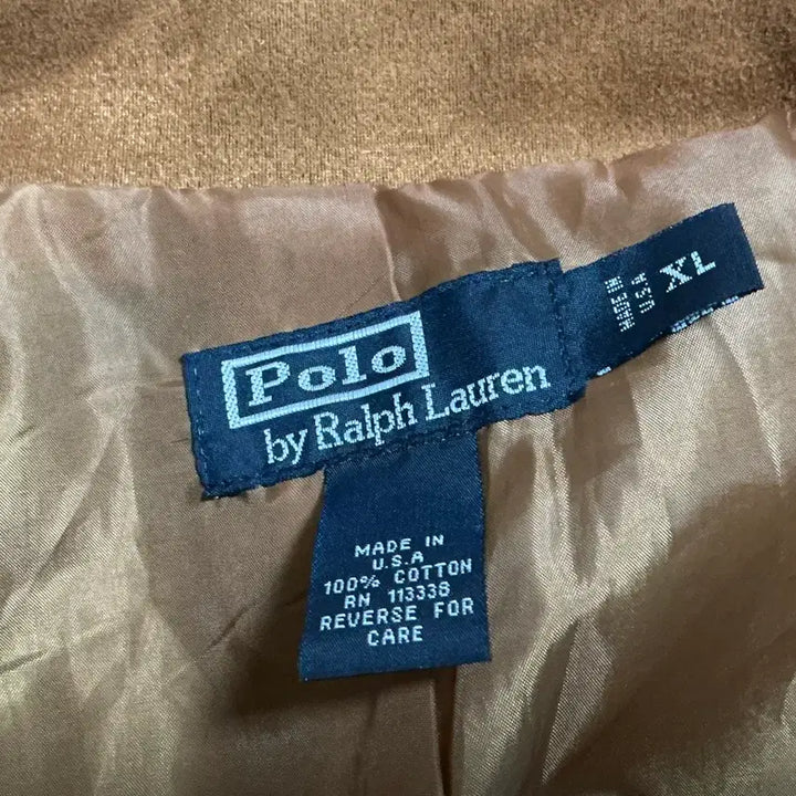 [BUNJANG] Polo Ralph Lauren Suede Jacket / 폴로 랄프로렌 스웨이드 자켓