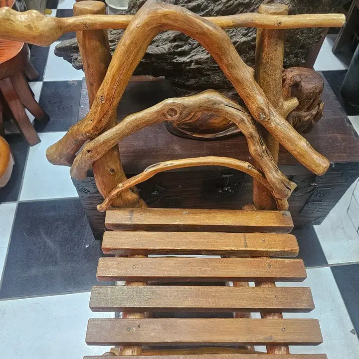 [BUNJANG] Wooden Chair / 나무 의자