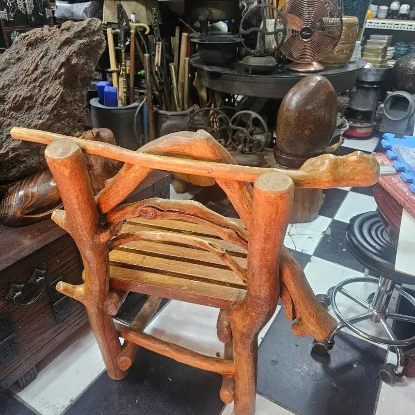 [BUNJANG] Wooden Chair / 나무 의자