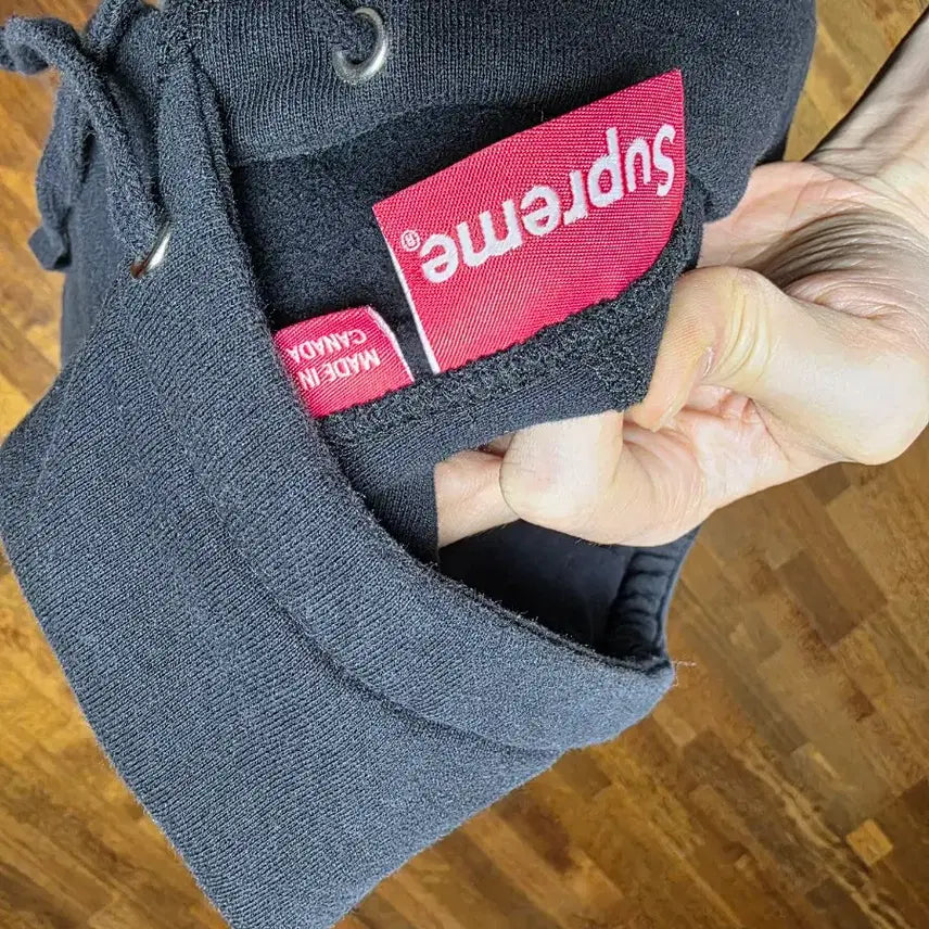 [BUNJANG] Supreme Arch Logo Hoodie Navy / Supreme 아치 로고 후드 네이비