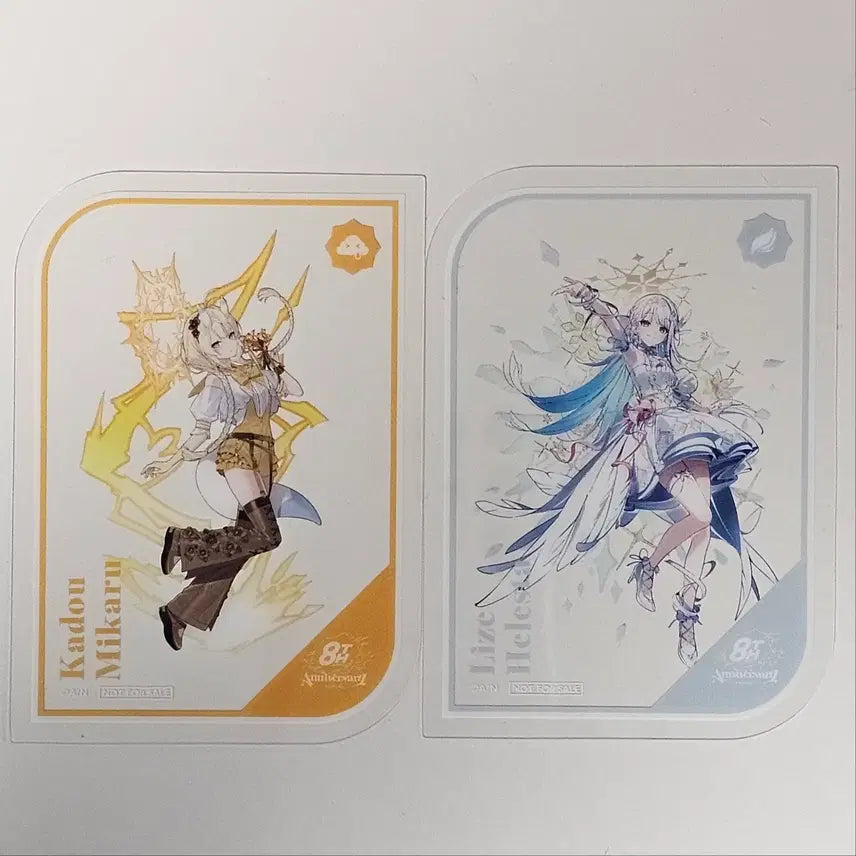 [BUNJANG] Nijisanji 8th Anniversary Metal Card Bundle Set / (일괄) 니지산지 8주년 메탈카드 특전 클리어카드