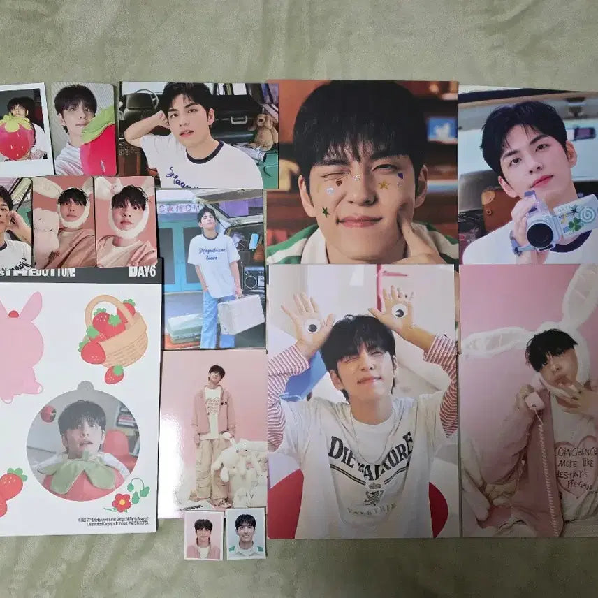 [BUNJANG] Day6 Wonpil Season's Greetings Photo Bundle Set / 데이식스 원필 (팬즈특전포함) 25 26 시그 사진 구성품 일괄