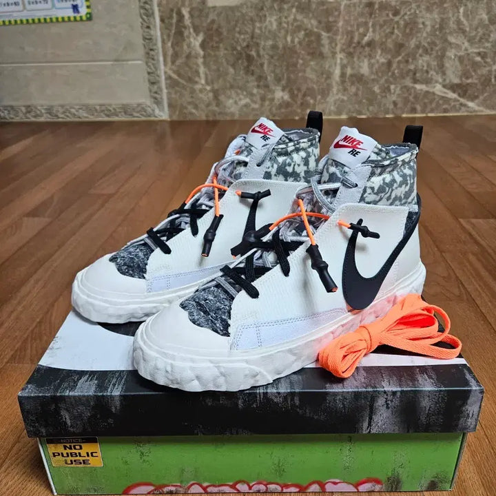[BUNJANG] Nike Readymade Blazer Mid White US 8.5 / 나이키 레디메이드 블레이저 미드 화이트 265사이즈