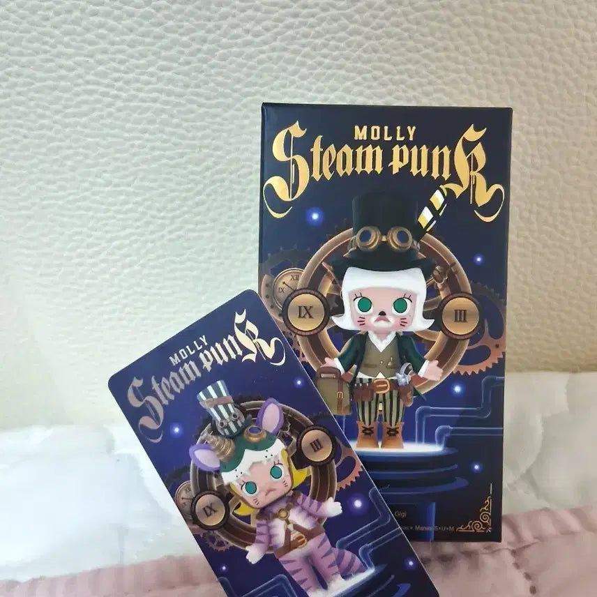 [BUNJANG] Popmart Molly Steampunk Figure + Card / 정품 팝마트 몰리 스팀펑크 피규어 + 카드