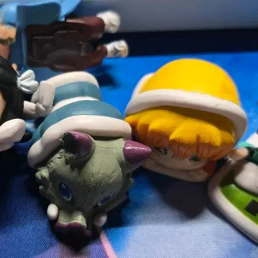 [BUNJANG] Demon Slayer Bundle Set Figure / 귀멸의 칼날 피규어 탄지로 네즈코 이노스케 젠이츠 일괄