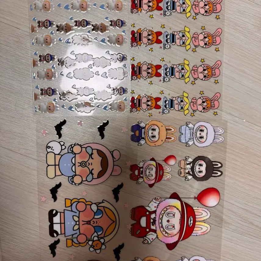 [BUNJANG] Labubu Crybaby Waterproof Sticker Bundle Set / 라부부 크라이베이비 방수스티커 일괄