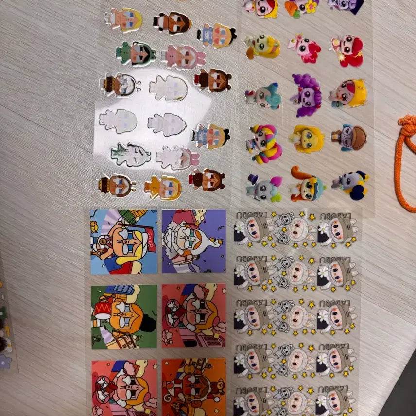 [BUNJANG] Labubu Crybaby Waterproof Sticker Bundle Set / 라부부 크라이베이비 방수스티커 일괄