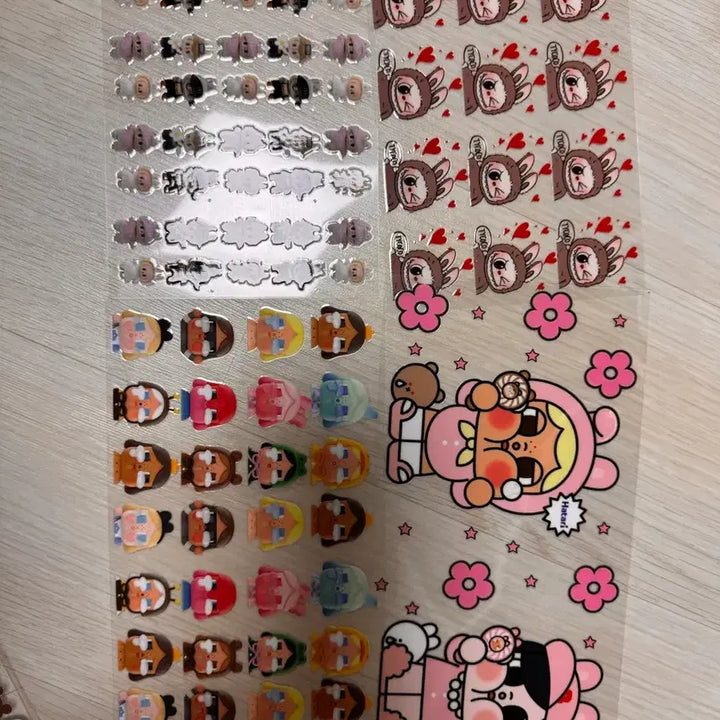 [BUNJANG] Labubu Crybaby Waterproof Sticker Bundle Set / 라부부 크라이베이비 방수스티커 일괄