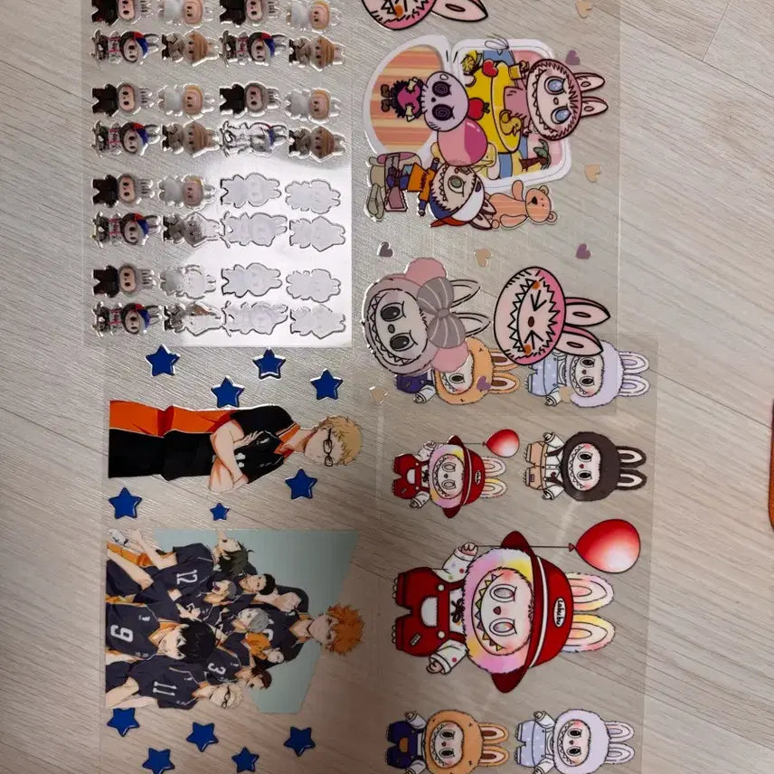[BUNJANG] Labubu Crybaby Waterproof Sticker Bundle Set / 라부부 크라이베이비 방수스티커 일괄