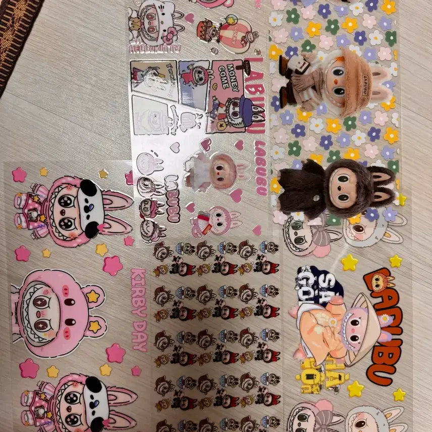 [BUNJANG] Labubu Crybaby Waterproof Sticker Bundle Set / 라부부 크라이베이비 방수스티커 일괄