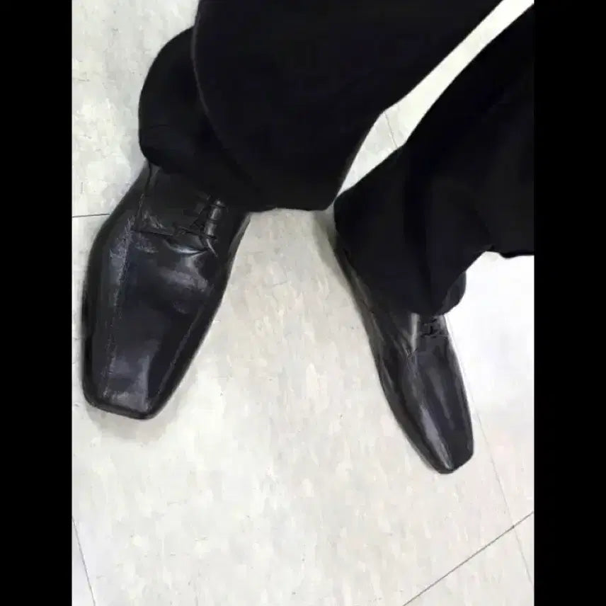 [BUNJANG] Balenciaga Hyperflat Derby Black / [41] 발렌시아가 하이퍼플랫 더비 블랙