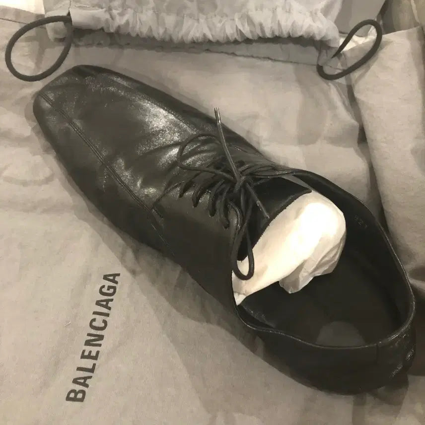 [BUNJANG] Balenciaga Hyperflat Derby Black / [41] 발렌시아가 하이퍼플랫 더비 블랙