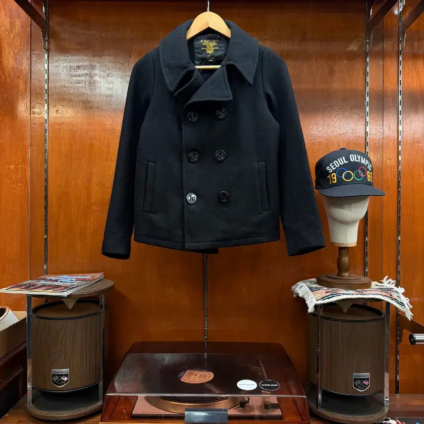 [BUNJANG] Fidelity x Ships Short Pea Coat / 피델리티 x 쉽스 숏 피코트 [ 44-55 ]