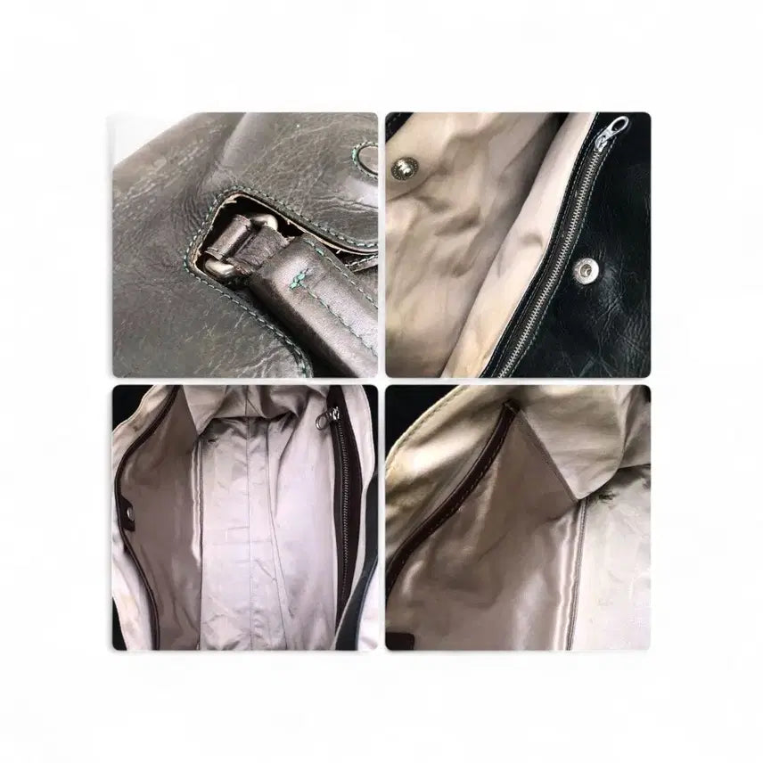 [BUNJANG] aniary Ideal Leather Boston Bag / 아니아리 aniary 아이디얼 레더 빈티지가공 보스톤백 포터 매니아를 위