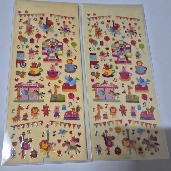 [BUNJANG] Circus Deco Stickers / 고전문구 서커스 다꾸  스티커