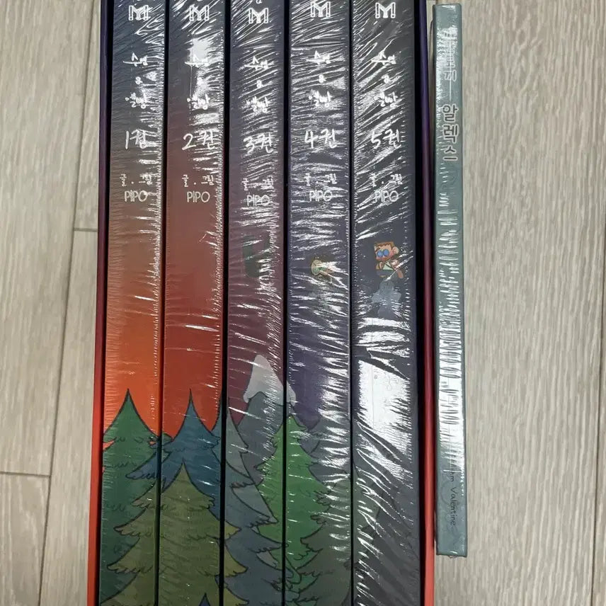 [BUNJANG] Su-Yeom Children's Book Bundle Set / 수염 멜빵 박스 세트 & 윌의 동화책 일괄 판매