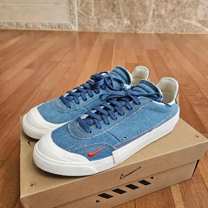 [BUNJANG] Nike Drop Type Denim Sneakers / 나이키 드롭타입 데님 265사이즈