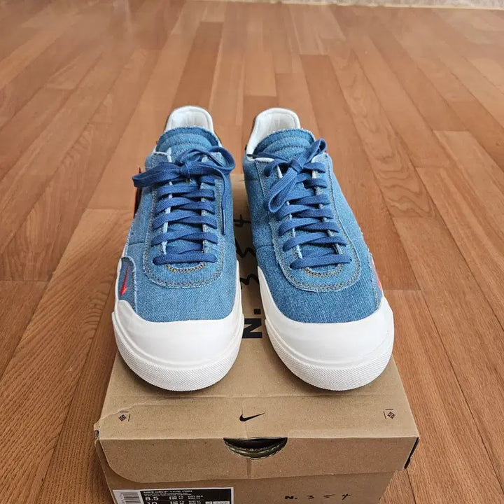 [BUNJANG] Nike Drop Type Denim Sneakers / 나이키 드롭타입 데님 265사이즈