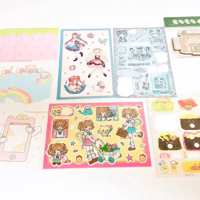 [BUNJANG] Various Stickers Bundle Set / 다꾸스티커 일괄/다꾸일괄/히나쿠우/모난베어/인물다꾸/다꾸띵/인물스티커