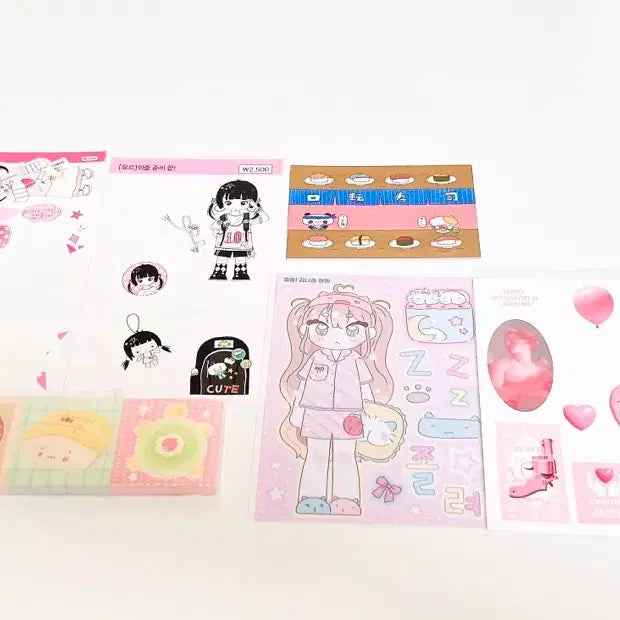 [BUNJANG] Various Stickers Bundle Set / 다꾸스티커 일괄/다꾸일괄/히나쿠우/모난베어/인물다꾸/다꾸띵/인물스티커