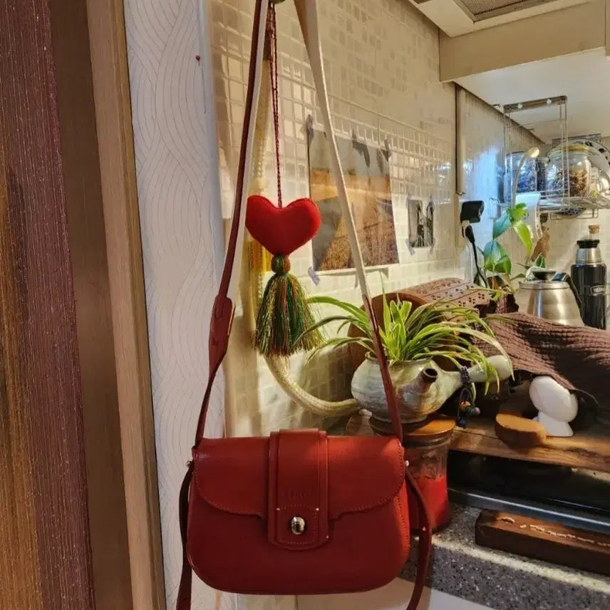 [BUNJANG] Froe Ever Bag Red Small / 프루아 에버백 레드 스몰