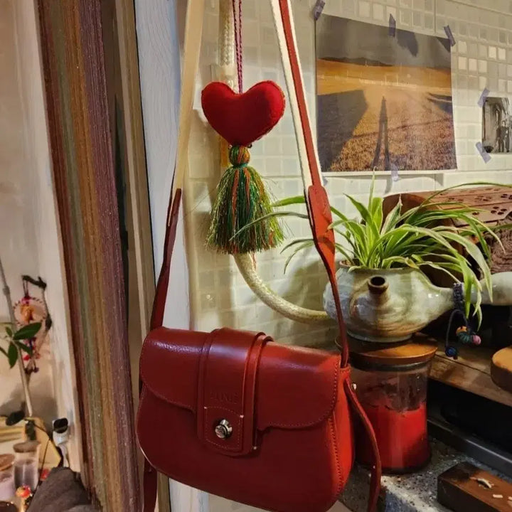 [BUNJANG] Froe Ever Bag Red Small / 프루아 에버백 레드 스몰