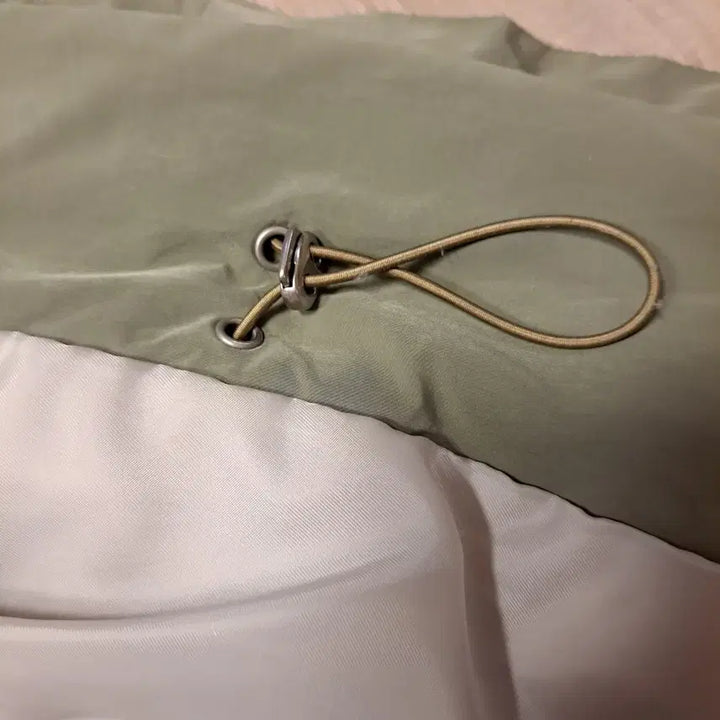 [BUNJANG] Joinus Khaki Hooded Field Jacket (Size 66) / 조이너스 카키색 후드 야상 점퍼사이즈66