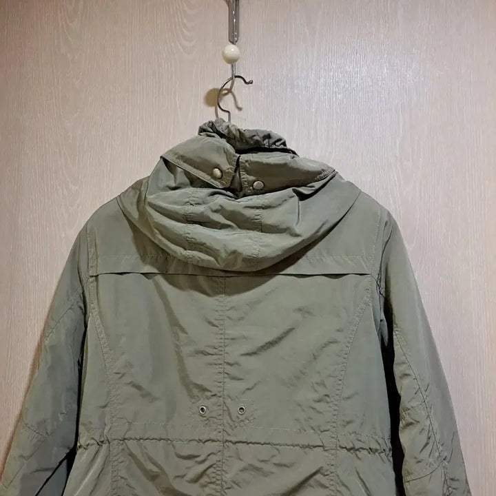 [BUNJANG] Joinus Khaki Hooded Field Jacket (Size 66) / 조이너스 카키색 후드 야상 점퍼사이즈66